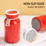 New Japanese-Style Cute Stainless Steel Milk Cup Outdoor Portable Rope Vacuum Insulated Cup Student Gift Cup