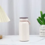 Ninikart Cute Cat Thermos Cup Ins Student High-Looking Couple Water Cup Portable Tea Water Separation Stainless Steel Cup