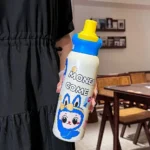 Ninikart Insulated Straw Cup 316 Stainless Steel Student Cartoon Large Capacity Anti-Fall Portable Double Drinking Cup Cartoon Insulated Cup